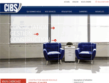 Tablet Screenshot of legroupecibs.com